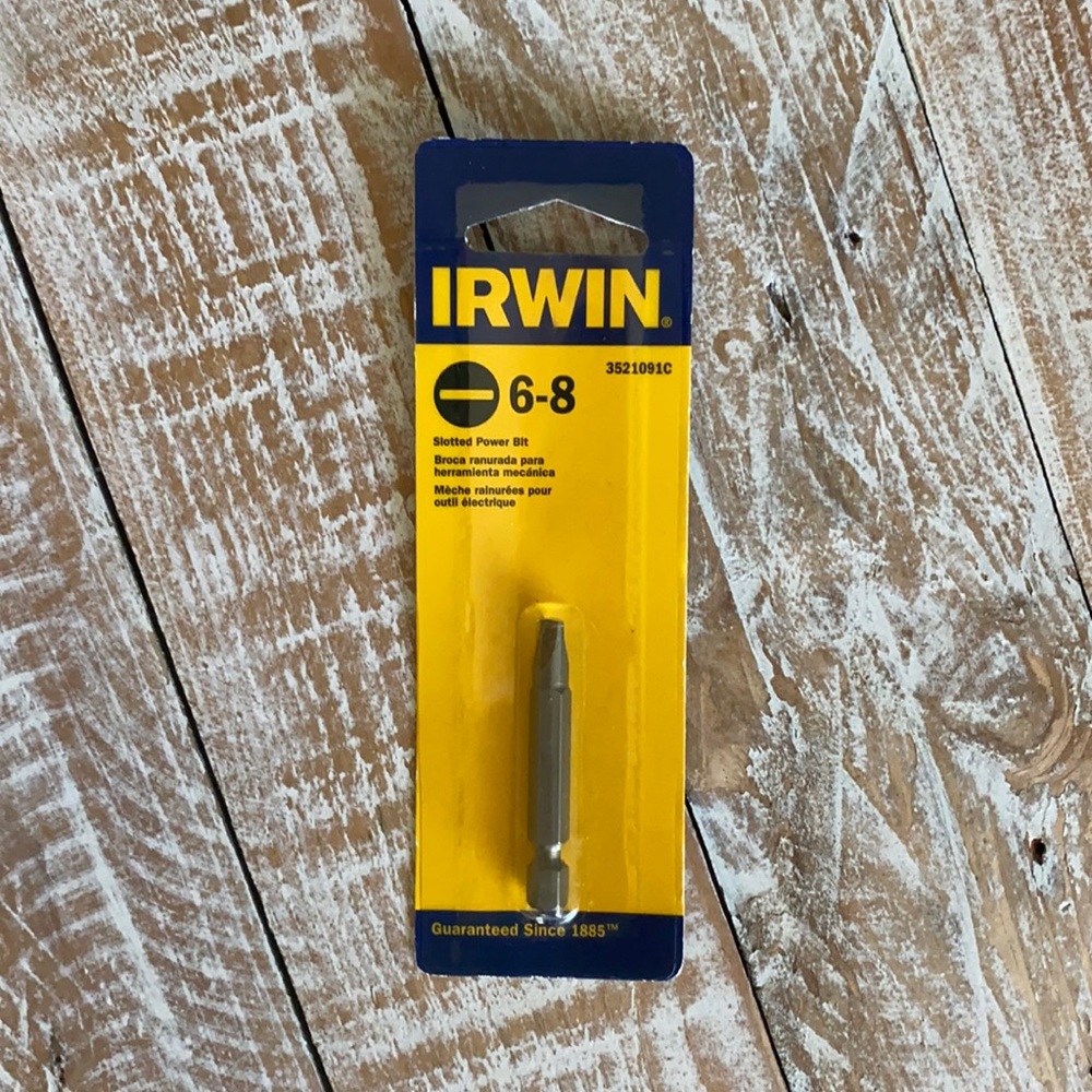 IRWIN Slotted power bit